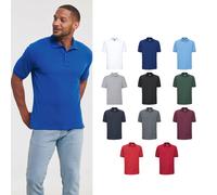 Russell polo homme de tenue dure 0r599m0 - t-shirt haut col à manches courtes