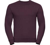 Russell - Sweat-shirt manches montées pour homme RW8936 (S) (Bourgogne)