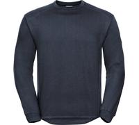 Russell - Sweat-shirt "Spotshield" col rond pour homme RW9373 (M) (Bleu foncé)