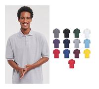 Russell t-shirt à manches courtes en polycotton polo classique pour hommes 0r539