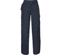 Russell Work Wear Pantalon de travail pour homme, robuste, longueur de jambe standard BC1052 (W30 x Regular) (Bleu marine)