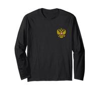 Russia Coat of Arms Double Headed Eagle Flag Moscow Manche Longue