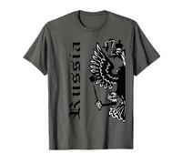 Russia T-shirt avec drapeau de la Russie pour homme et femme T-Shirt