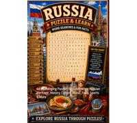 Russia Word Search Puzzle and Learn: 64 Challenging Puzzles for Celebrating Russian Heritage, History, Culture, Music, Food, Sports & More