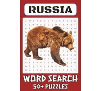 Russia Word Search Puzzle Book: Word Search with Easy to Read Print about Russia, Moscow, East Europe and More I 6x9 inches, 110 pages I 50+ Puzzles ... Gift for Vacations, Holidays and Free Times