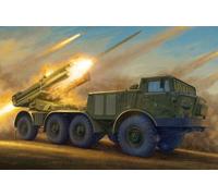 Russian 9p140 Tel Of 9k57 Uragan Multiple Launch Rocket Système 1:72 Model Kit