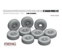 Russian Air Defense Weapon System 96k6 Pantsir-s1 Sagged Wheel Set- 1:35e - Meng-model G