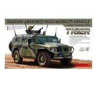 Russian Gaz-233014 Sts Tiger Russian Armoured High Mobility Vehicle - Meng Model Mmvs-003-Meng Model
