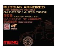 Russian Armored High-mobility Vehiclegaz 233014sts Tiger Sagged Wheelset- 1:35e - Meng-model G