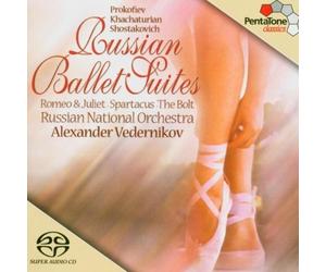 Russian Ballet Suites - Prokofiev Romeo & Juliet Suite 1 / Khachaturian Suite from Spartacus / Shostakovich Suite from The Bolt (Multichannel Hybrid SACD) by Unknown (2004-04-27)
