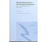 Russian Governance In The Twenty-First Century, Cass Contemporary Security Studies Series Irina Isakova (Auteur)