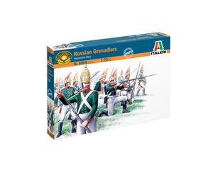 RUSSIAN GRENADIERS (Napoleonic Wars - 50 Fig.) - ITALERI 1/72 PLASTIC KIT