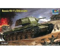Russian Kv-1's Ehkranami - 1:35e - Trumpeter G
