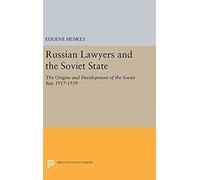 Russian Lawyers And The Soviet State