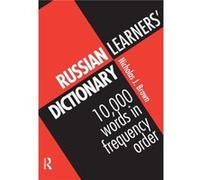 Russian Learners' Dictionary Nicholas J. Brown (Auteur)