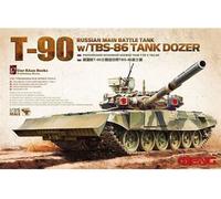 Russian Main Battle Tank T-90 W/tbs-86 - 1:35e --model