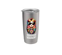 Russian Mama Matriochka Russe Pour Les Russes Matriochka Gobelet isotherme en acier inoxydable double paroi