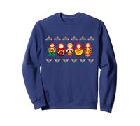 Russian Matryoshka Babushka Flowers T-Shirt Nesting Dolls Sweatshirt