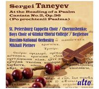 Russian National Orchestra / Pletnev,Mikhail - Taneyev: At The Reading Of A Psalm (Cantata No. 2) [Compact Discs]