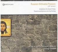 Georgy Safonov – Russian Orthodox Passion : Antiphons for Good Friday – CD – Integral