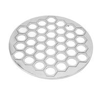 Russian Ravioli Maker Dumplings Aluminum Alloy Pelmeni Maker Pelmeni Meat Dumplings Maker 37 Holes Russian Ravioli Maker Dumplings (Argent)