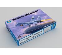 Russian Su-33ub Flanker D Fighter 1:72 Plastic Model Kit-Trumpeter