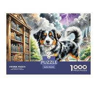 Russian Toy Dog 1000 Pièces Puzzle pour Adultes Enfants D'étude Confortables Jouets De Jeu Stimulants Décoration Familiale 70x50cm/1000pcs