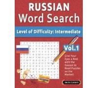 Russian Word Search - Level Of Difficulty: Medium - Vol.1 - Delta Classics - Give Your Eyes A Rest With The Easiest To Read Puzzles On The Market!