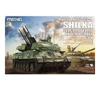 Mon Model 1/35 Russia ZSU-23-4 Silka Pistolet blindé automoteur MENS-023 en Plastique