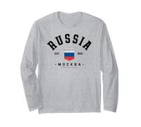 Russie ami Cadeau Russe Souvenir de Vacances Russe Manche Longue