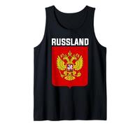 Russie Cadeau Femme Homme Drapeau Moscou Russie Russie Débardeur