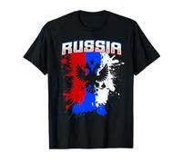 Russie Cadeau Femme Homme Drapeau Moscou Russie Russie T-Shirt