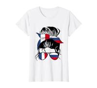Russie et France Mix Racines Russes T-Shirt