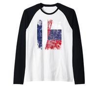 Russie France Drapeau DE L'AMITIÉ | Russia Manche Raglan