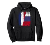 Russie France Drapeau DE L'AMITIÉ | Russia Sweat à Capuche