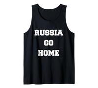 Russie Go Home I Stand with Ukraine Ukrainian Lover Suppor Débardeur