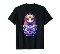 Russie Khokhloma Russie Russes Russie Matryoshka Russe T-Shirt Graphique avec Valeur