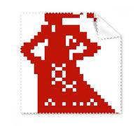 Russie mosaïque Woman Country Culture Elements Lunettes Chiffon Chiffon de Nettoyage Cadeau Nettoyant pour écran de téléphone 5 pcs