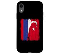 Russie Turquie Demi Drapeau Turquie Turquie Russe Maillot Coque pour iPhone XR