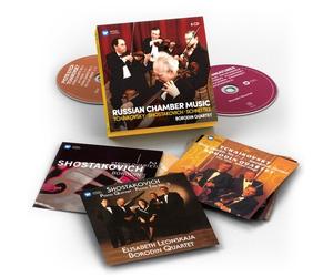 RUSSISCHE KAMMERMUSIK - BORODIN QUARTET 8 CD NEUF