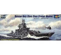 Trumpeter Maquette Croiseur russe Moskva Classe Slava 1/700 Réf. 05720