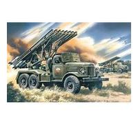 Russischer Raketenwerfer Bm-13-16 Katiusha- 1:72e - Icm G
