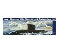 Maquette Sous-Marin : Sous-Marin D'attaque De Classe Kilo Russe-Trumpeter