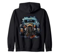 Rust Bucket Hot Rod Rat Rod Vintage Classic Car Hommes Sweat à Capuche