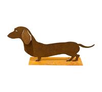 Rust Déco Teckel Waldemar - Noble Artisanat pour Maison Et Jardin Rost-Figur
