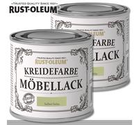 Rust-Oleum 2 x 125 ML Couleur de Craie Vernis Meubles Sauge Vert Minable Chalky