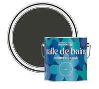 Rust-Oleum Black Water-Resistant Bathroom Wall & Ceiling Paint - Dark Magic 2.5L