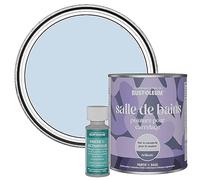 Rust-Oleum Blue Water-Resistant Bathroom Tile Paint in Gloss Finish - Blue Sky 750ml