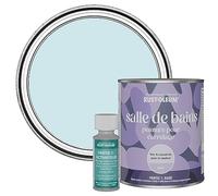 Rust-Oleum Blue Water-Resistant Bathroom Tile Paint in Matt Finish - Duck Egg 750ml