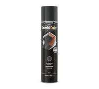 Rust-Oleum CombiColor® Original Teintes Martelées, Peinture monocouche pour protection des métaux (Aérosol 400ml, Noir)